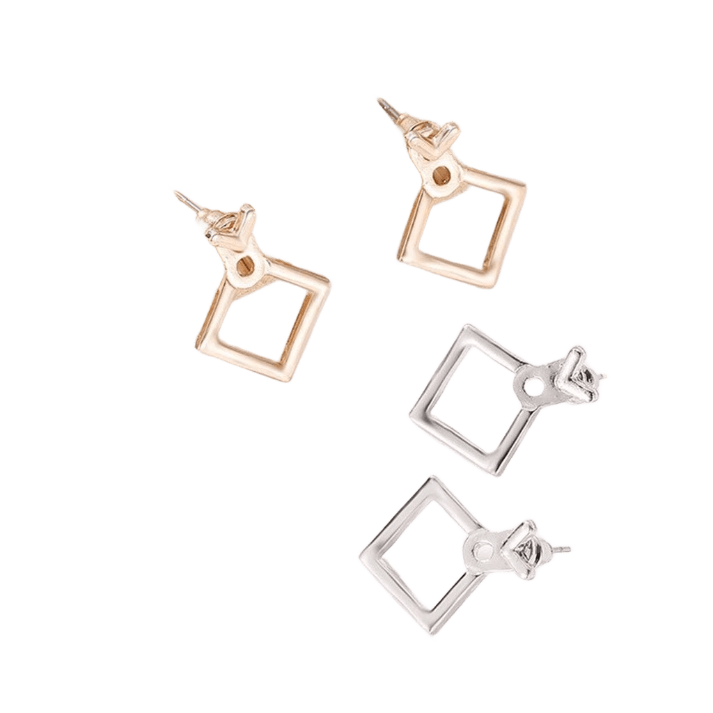 Brinco Feminino Quadrado