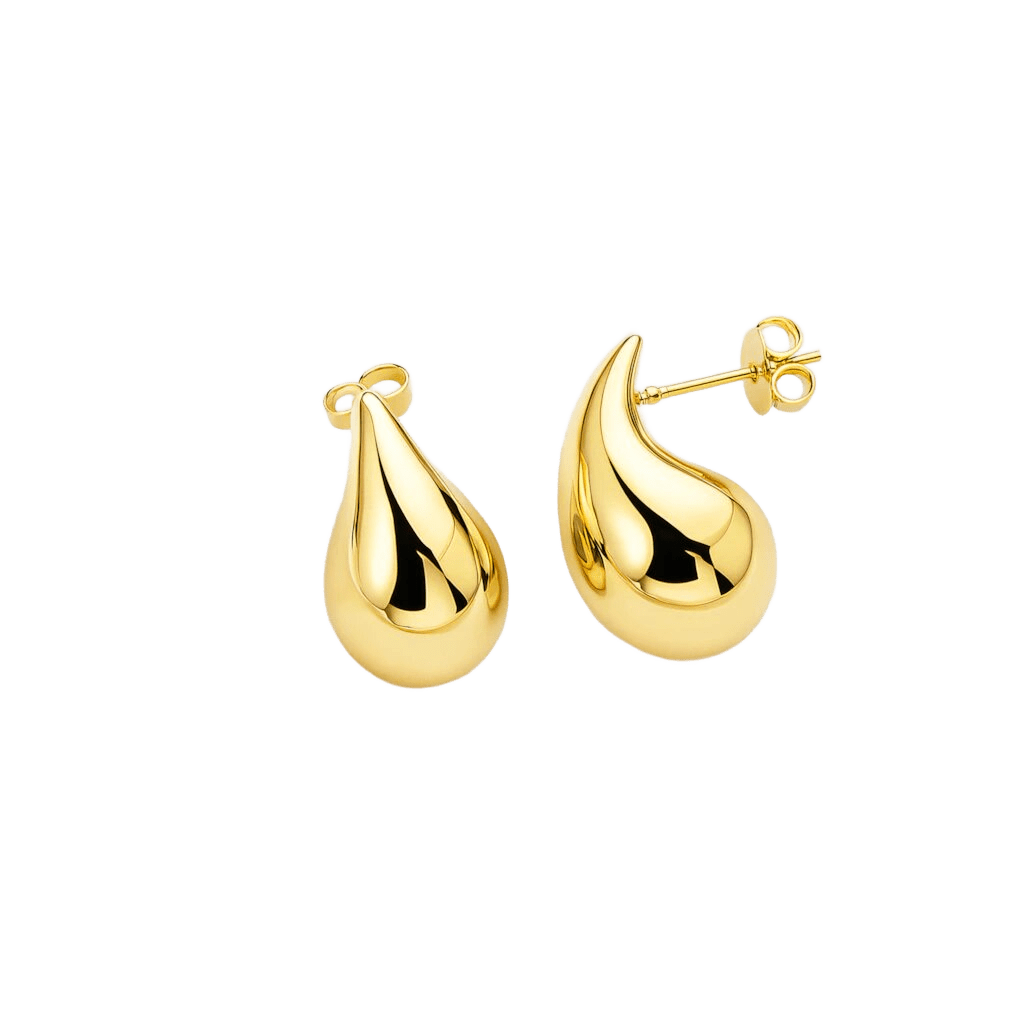 Brinco Gota Bold Tendência
