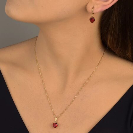 Conjunto Colar e Coração da Alma