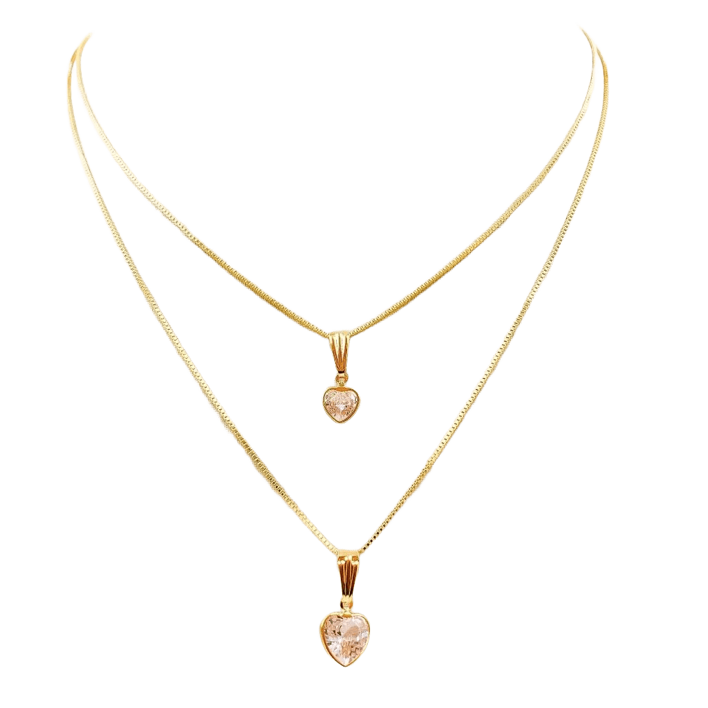 Colar Duplo Tolousse