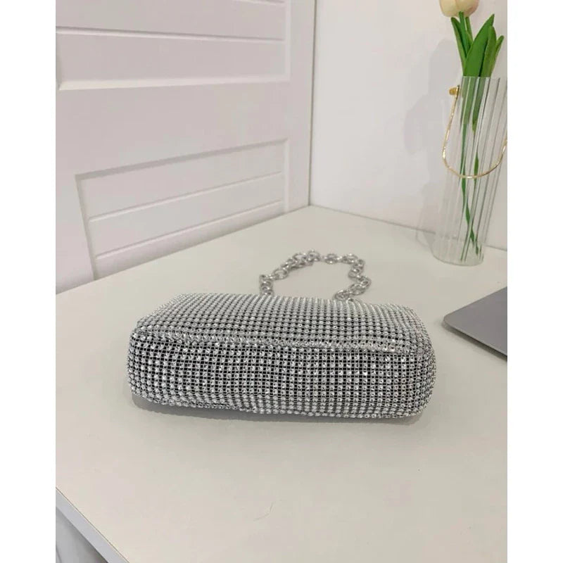 Bolsa Mini Pedras Brilhantes