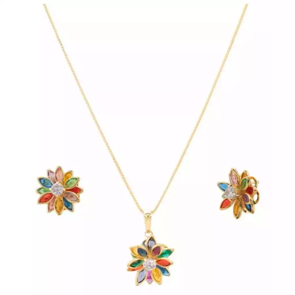 Conjunto Flor de Lótus