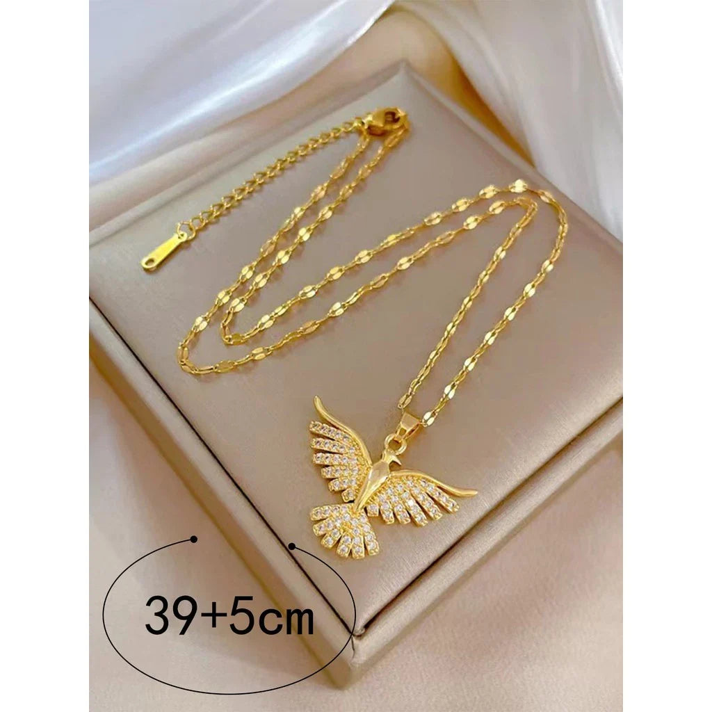 Colar Phoenix Dourada