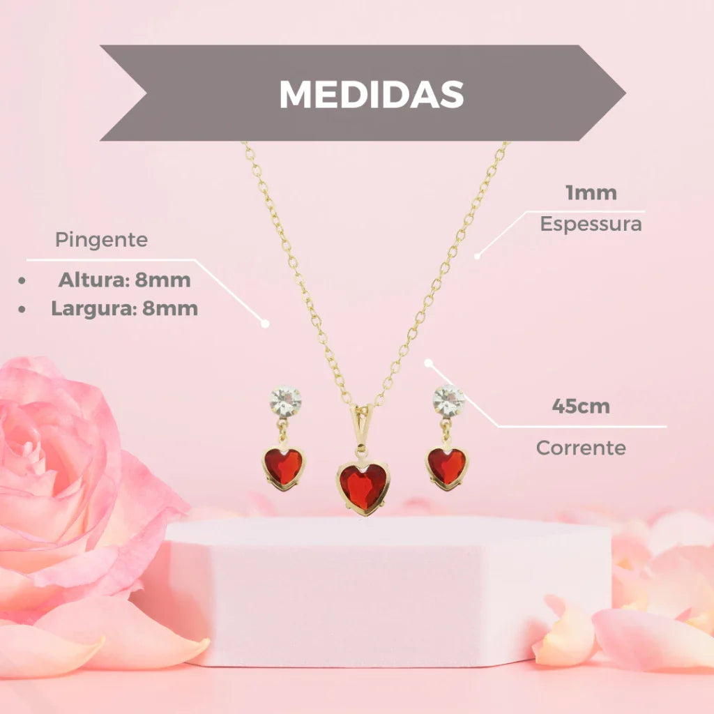 Conjunto Coração de Moça