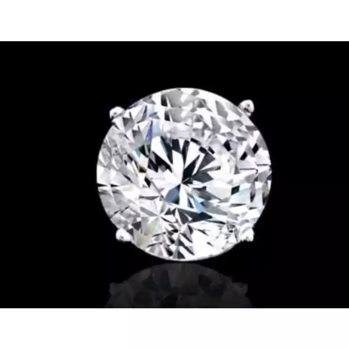 Brinco De Pedra Zircônia Strass Ponto de luz