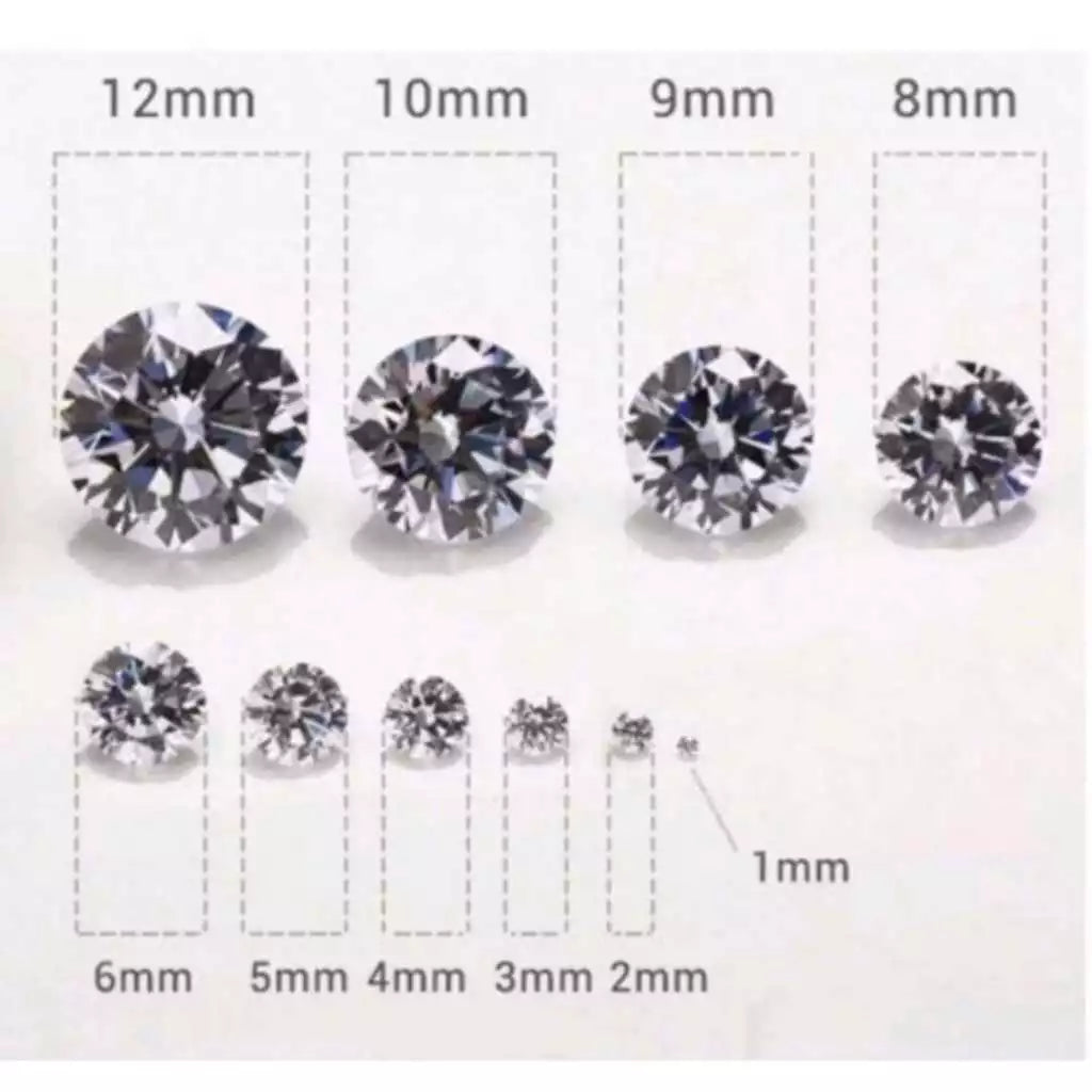 Brinco De Pedra Zircônia Strass Ponto de luz