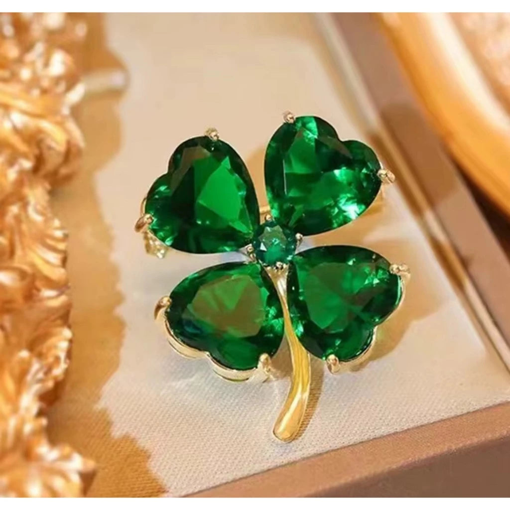 Broche Trevo da Sorte