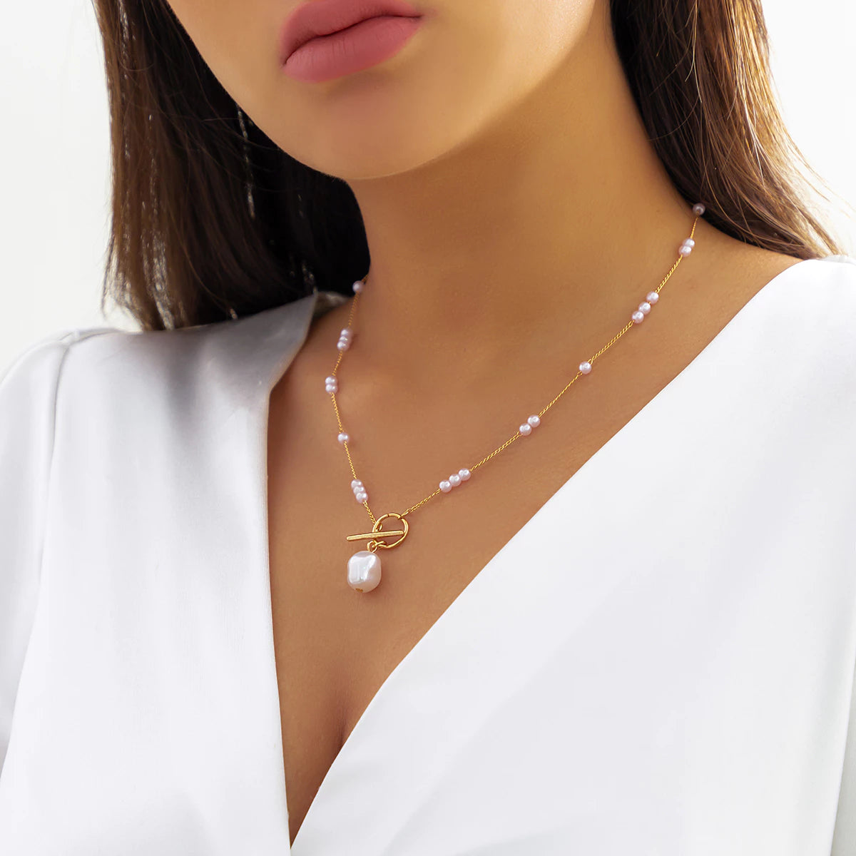 Colar de Pérolas Elegance