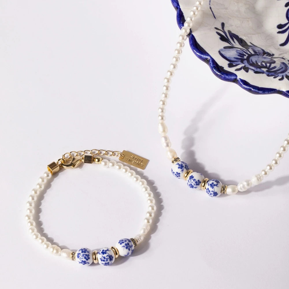 Colar Feminino Pérolas Porto