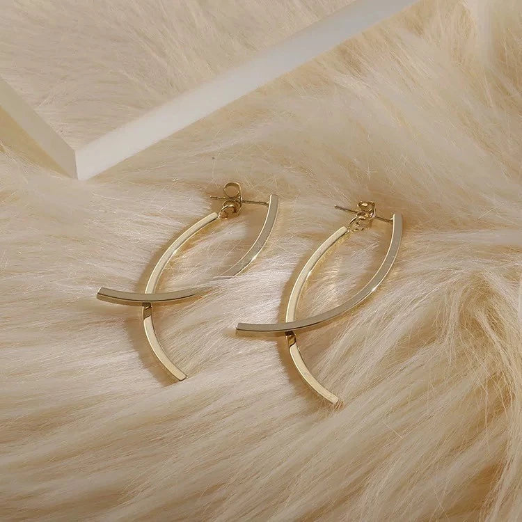 Brincos Index Cruzados