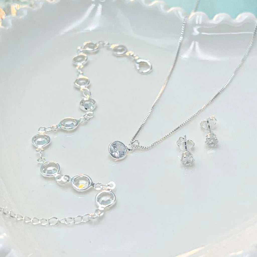 Conjunto Colar + Pulseira Sevilla