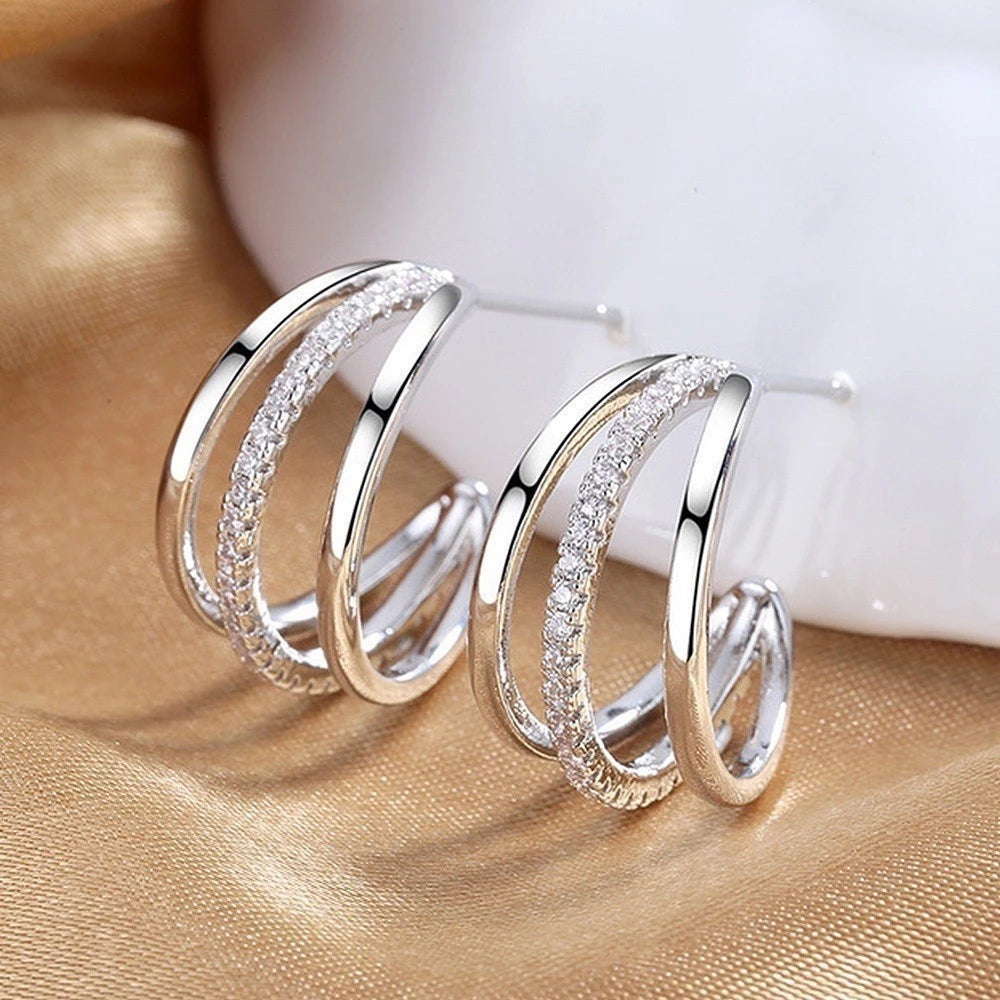 Brincos Circle Love