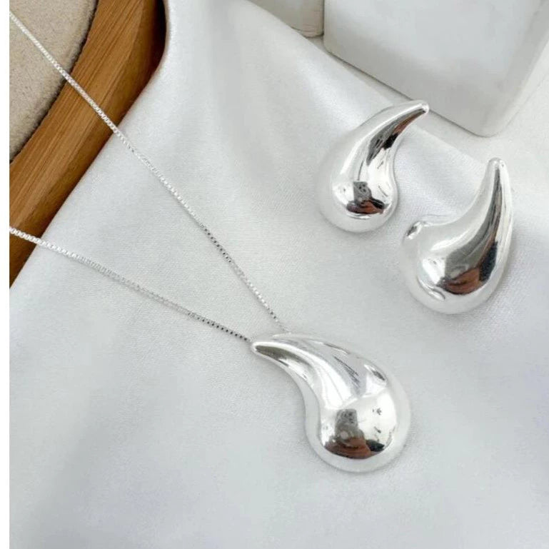 Conjunto Gota Metal Curvado