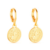 Brinco Religioso Com Medalha