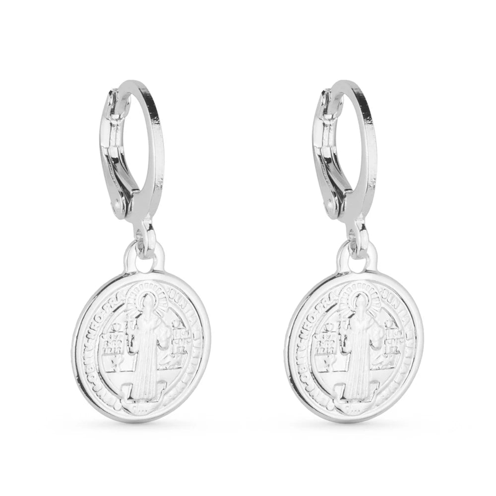 Brinco Religioso Com Medalha