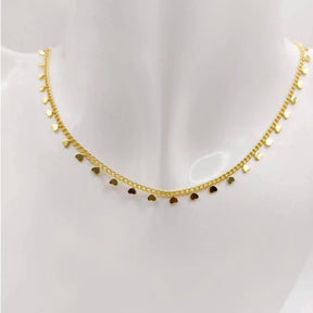 Colar Choker Mini Coração