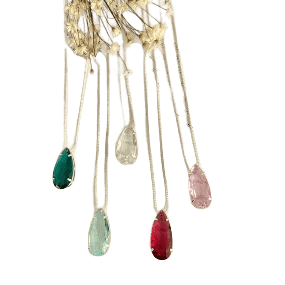 Conjunto Gota  Esmeralda