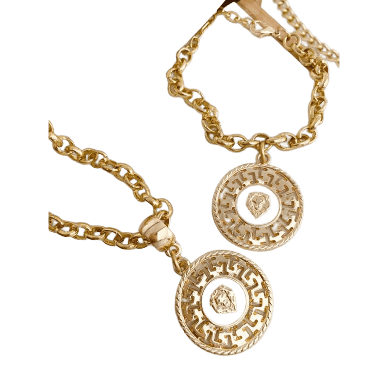 Conjunto Colar e Pulseira Maya