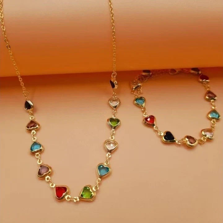 Conjunto Coração de Pedrinhas