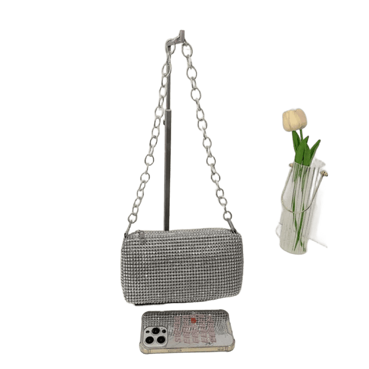 Bolsa Mini Pedras Brilhantes