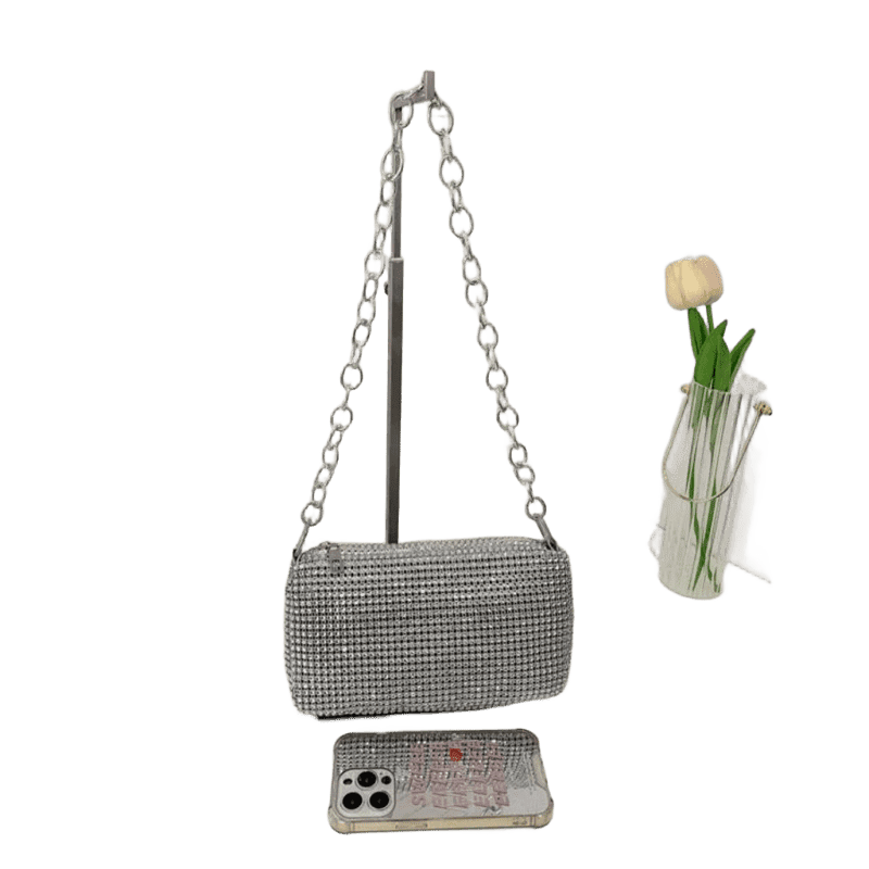 Bolsa Mini Pedras Brilhantes