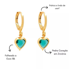 Brinco Coração do Amazonas