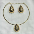 Conjunto Luminous Colar e Brinco