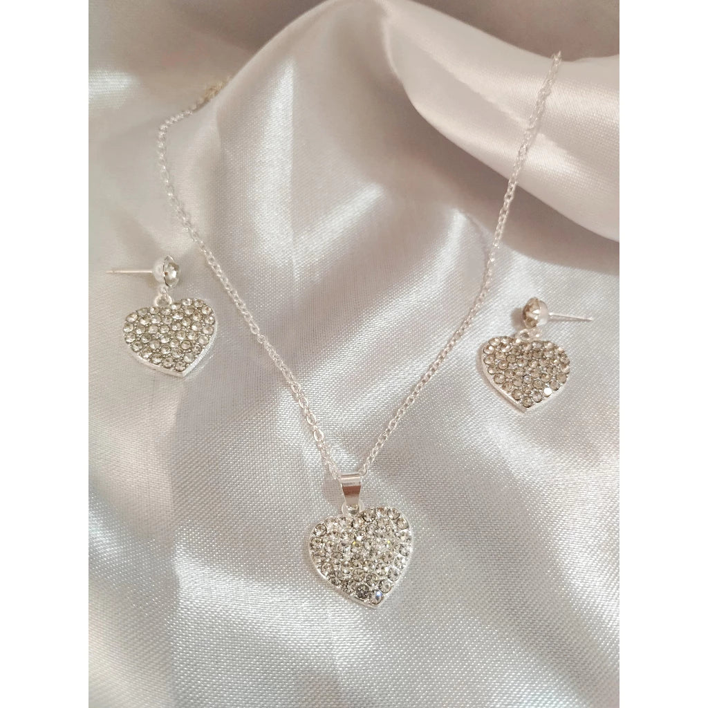 Conjunto Coração Zircônia Yala