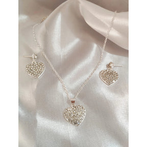 Conjunto Coração Zircônia Yala