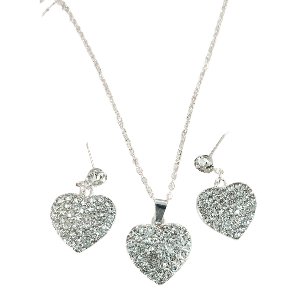 Conjunto Coração Zircônia Yala