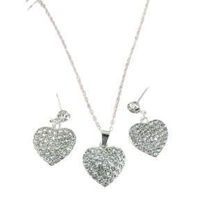 Conjunto Coração Zircônia Yala