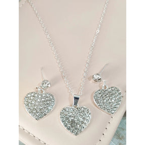 Conjunto Coração Zircônia Yala