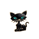 Broche De Gato Strass