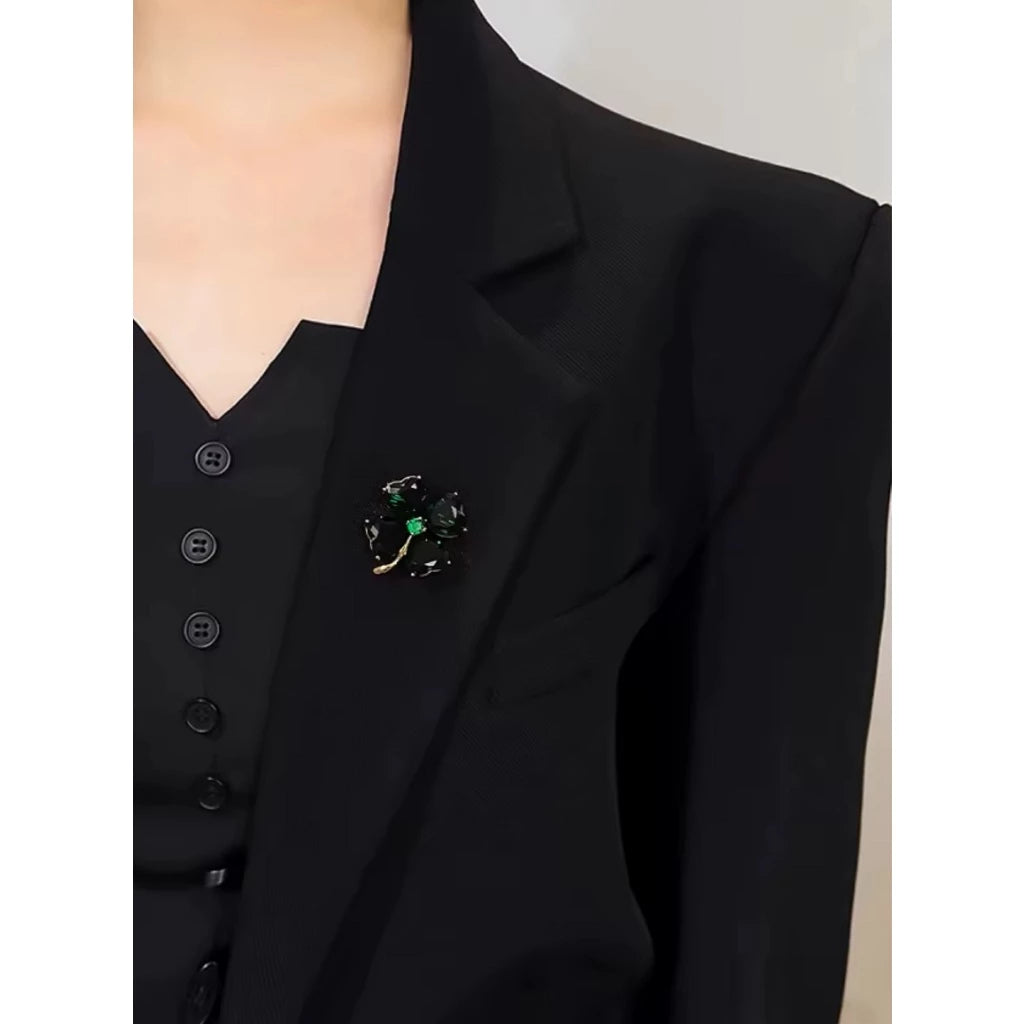 Broche Trevo da Sorte