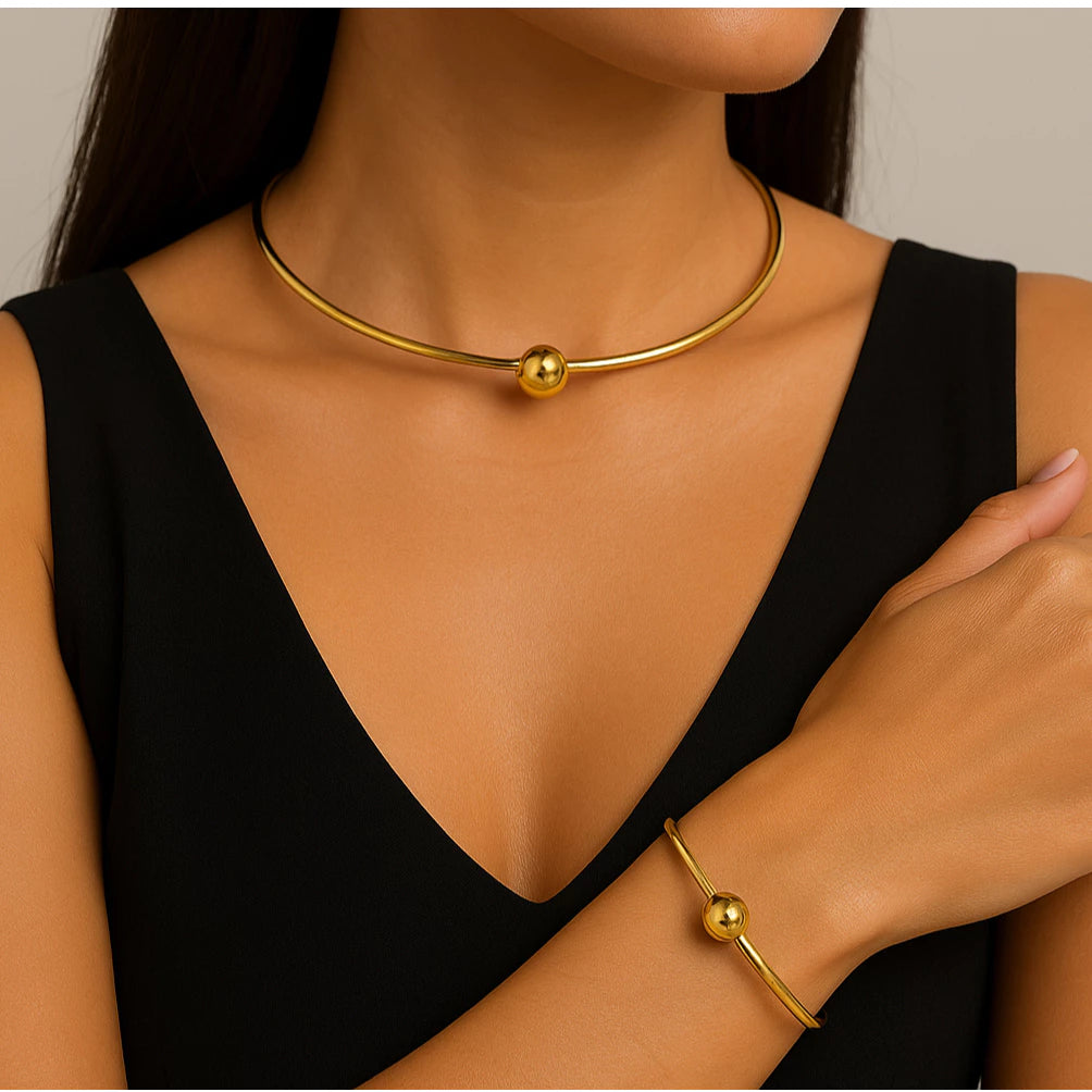 Conjunto Choker Larissa