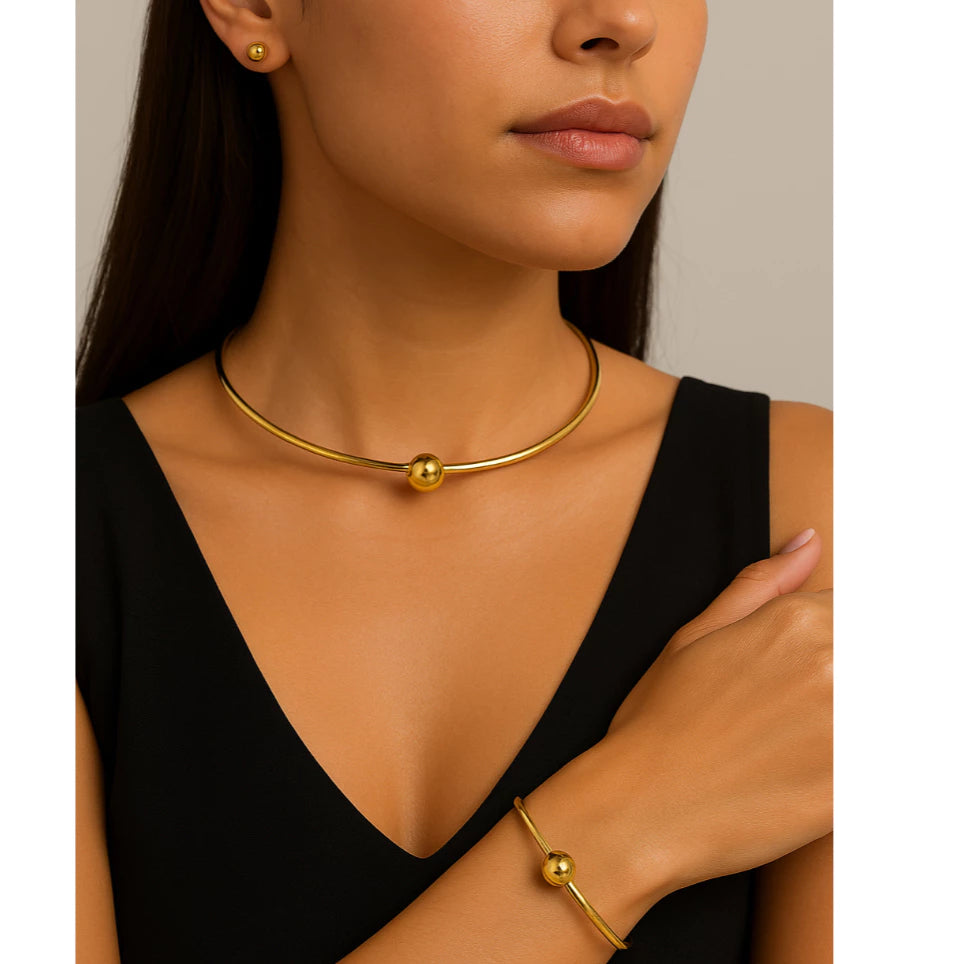 Conjunto Choker Larissa