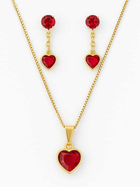 Conjunto Colar e Brinco Elegância Divina