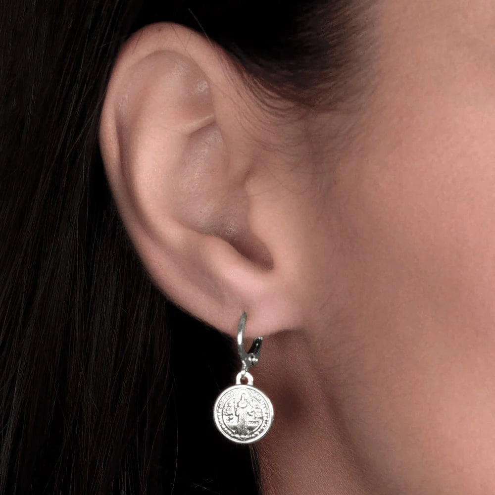 Brinco Religioso Com Medalha