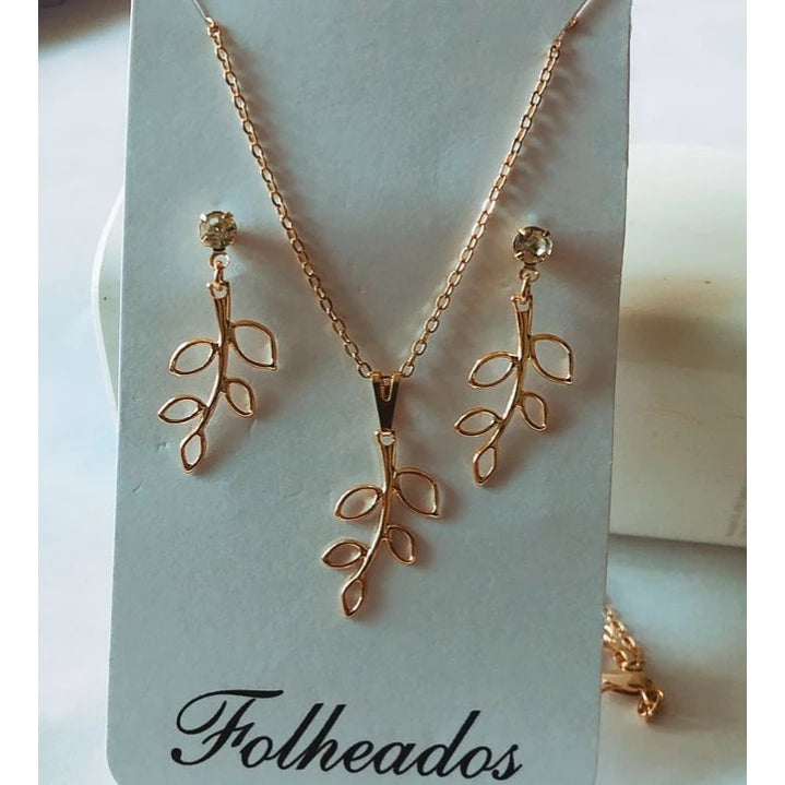 Conjunto Folhas de Verão