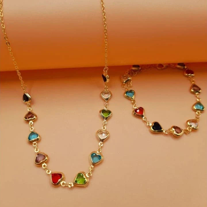 Conjunto Coração de Pedrinhas