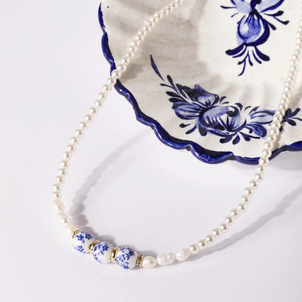 Colar Feminino Pérolas Porto