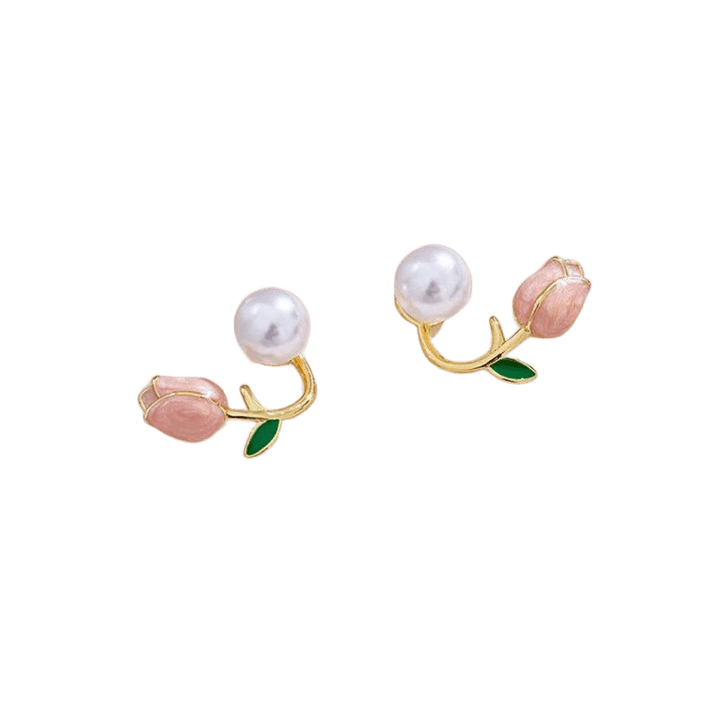 Brinco Tulipa Perolada