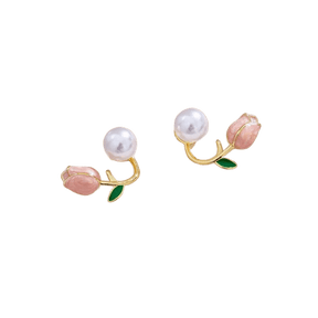 Brinco Tulipa Perolada