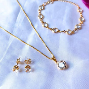 Conjunto Colar + Pulseira Sevilla