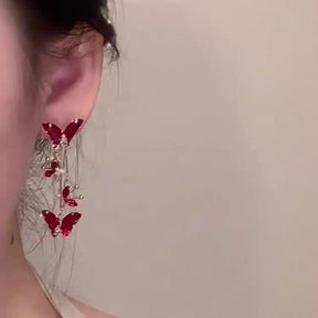 Brinco Borboleta Pendente