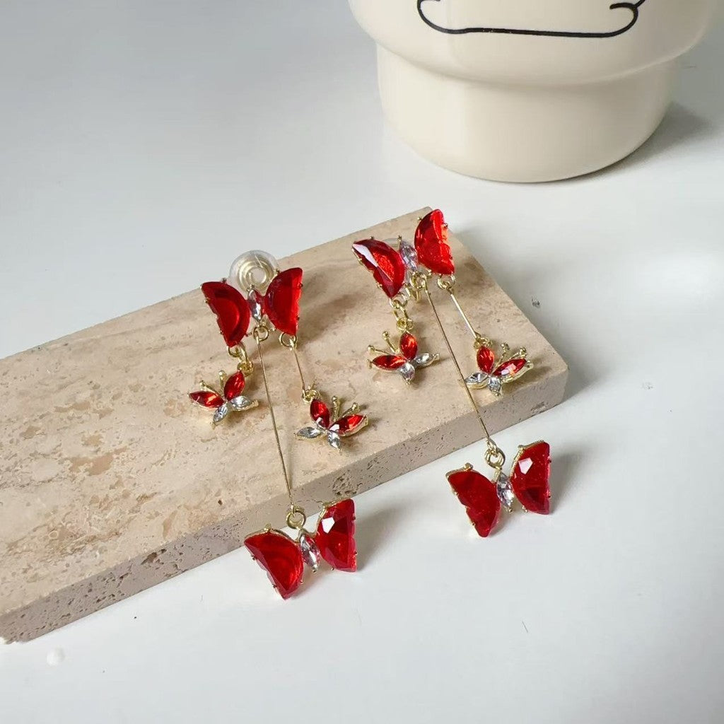 Brinco Borboleta Pendente