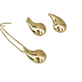 Conjunto Gota Metal Curvado