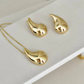 Conjunto Gota Metal Curvado
